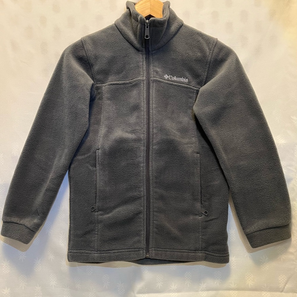 Columbia Gray Fleece Jacket